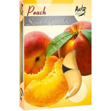 Свечи ароматизированные персик в гильзе
