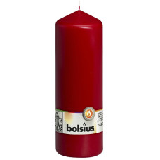 Свічка циліндр бордова 20 см (70/200-036 BOR 86131)