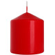 Свічка циліндр червона 9 см (sw80/90-030)