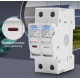 Тримач запобіжників 10х38мм TOMZN TOPV-32 2P 1100V DC для сонячних панелей PV систем з LED індикацією
