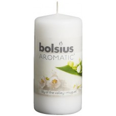 Свеча ароматическая ландыш 6х12 см 60/120-12