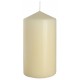 Свеча цилиндр кремовая Bispol 15 см (sw80/150-011)