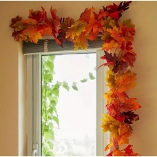 Искусственный осенний кленовый лист 2 м