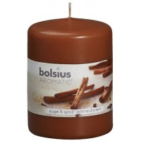 Свічка ароматична кориця 6х8 см 60/80-65