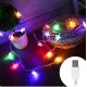 Светодиодная гирлянда звезда разноцветная usb 3 м 20 led