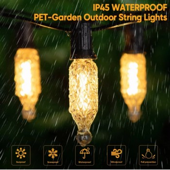 Гирлянда водонепроницаемая 15 м 25 ламп