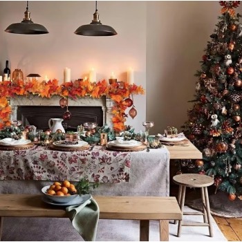 Искусственный осенний кленовый лист 2 м