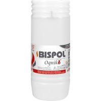 Свеча вкладыш сменная Bispol Ognik 3 дня 14.5 х 5.6 см (WP3)
