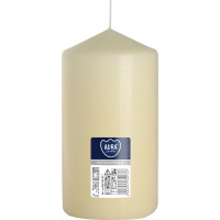 Свічка циліндр кремова 15 см (sw80/150-011)