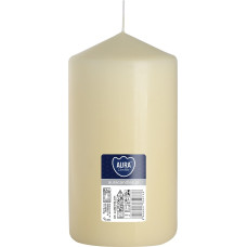 Свічка циліндр кремова 15 см (sw80/150-011)