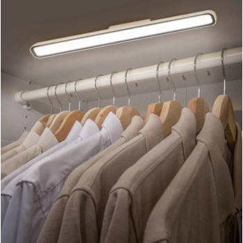 LED лампа світильник на магніті з акумулятором та пультом 31 см